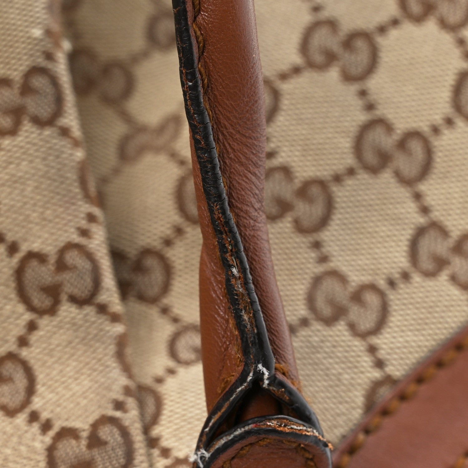 Gucci Monogram Large Sukey Tote Brown 10 of 11