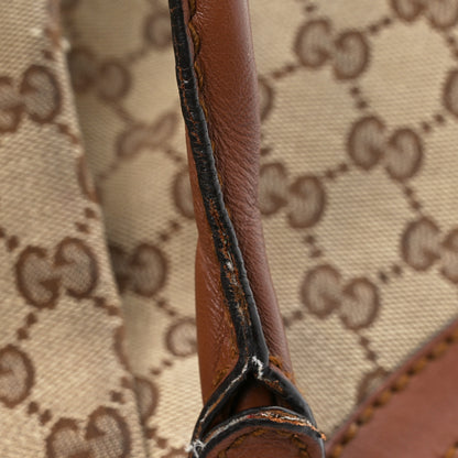 Gucci Monogram Large Sukey Tote Brown 10 of 11