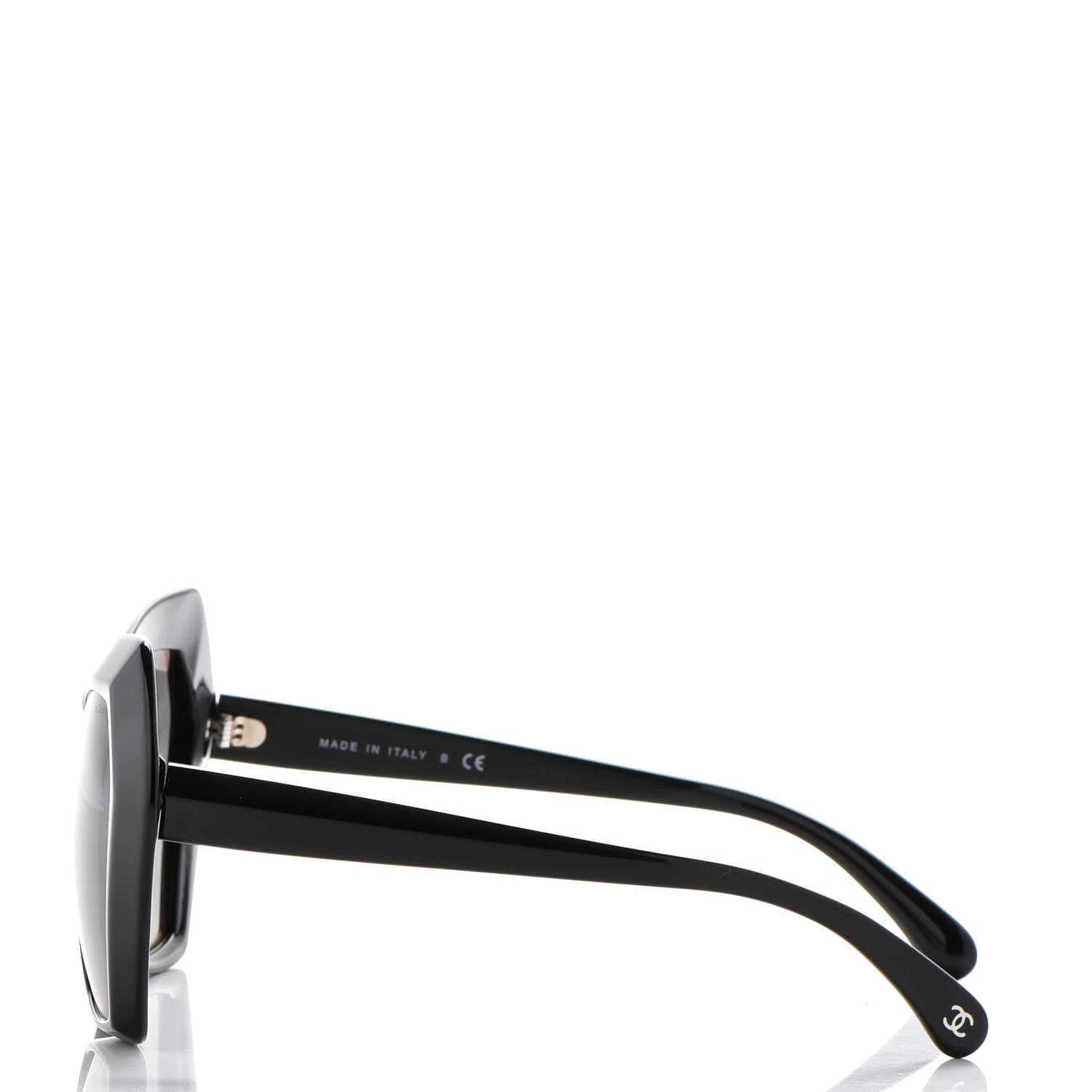 Chanel Cat Eye Spring Sunglasses 5364 Black 4 of 8