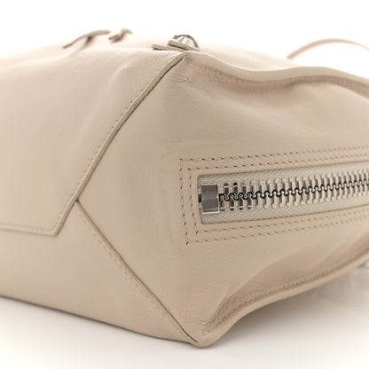 Balenciaga Grained Calfskin Papier Mini A4 Zip Around Tote Light Beige 11 of 12