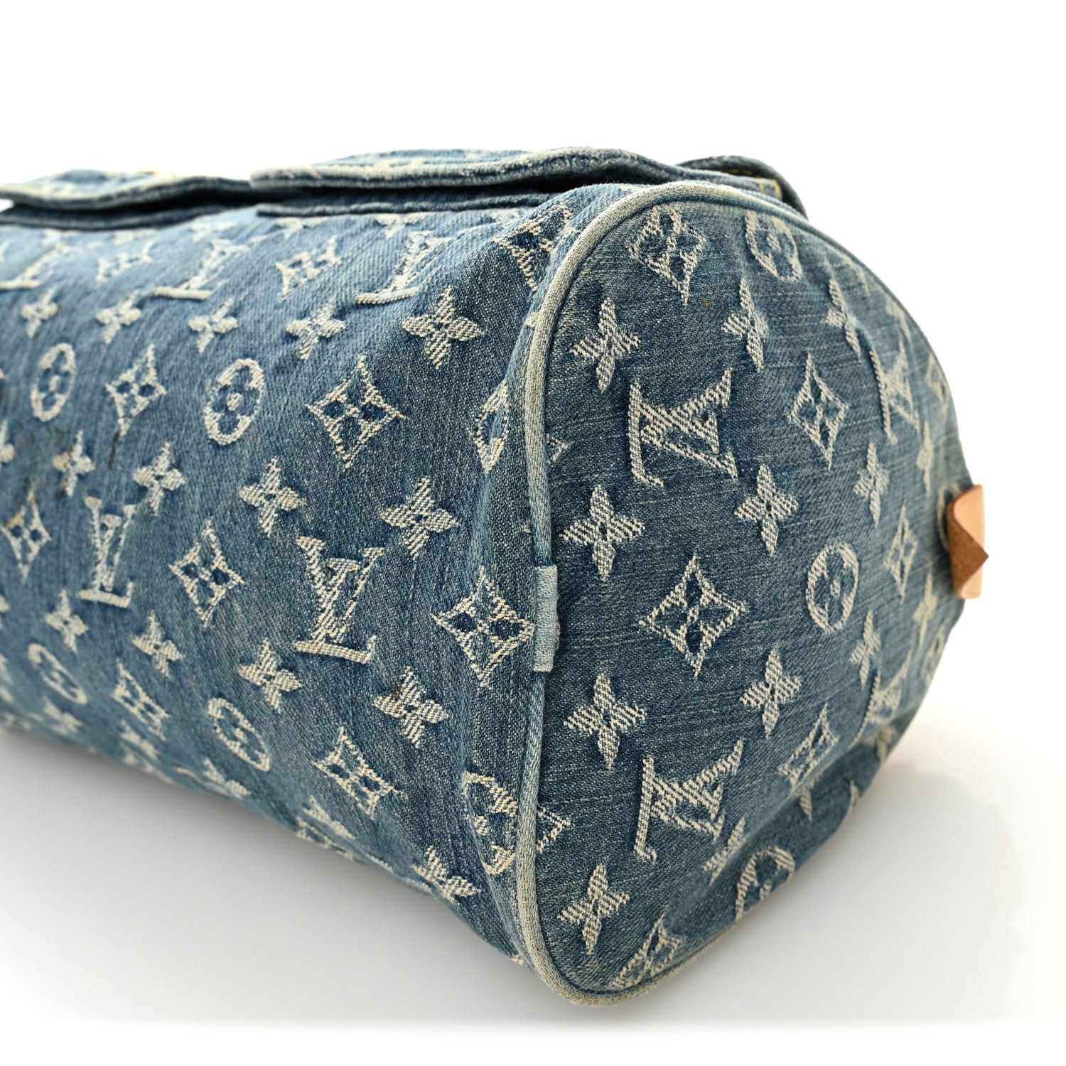 Louis Vuitton Monogram Denim Neo Speedy Blue 10 of 14