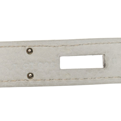 Hermes Taurillon Clemence Kelly Retourne 32 White 7 of 14