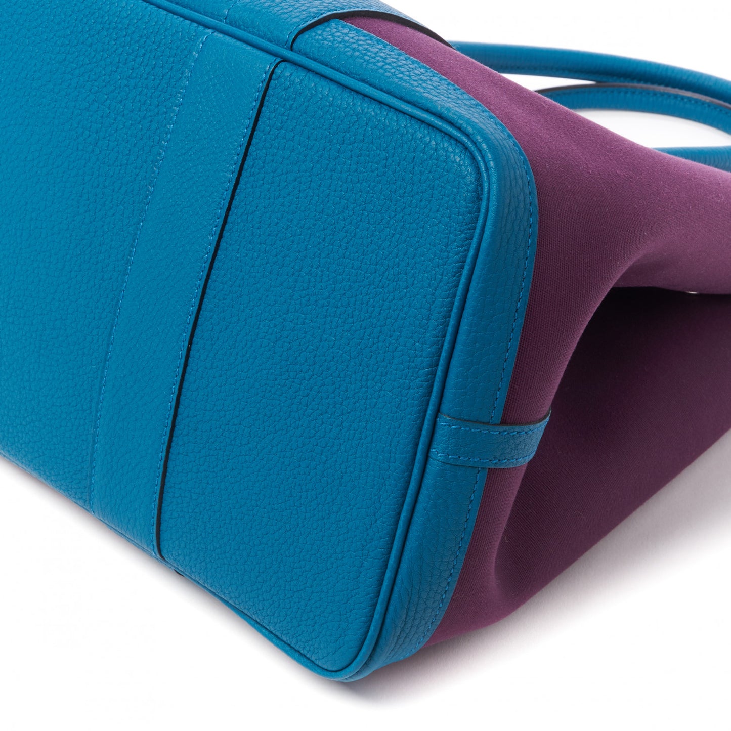 Toile Negonda Garden Party Tote 36 MM Cassis Cobalt