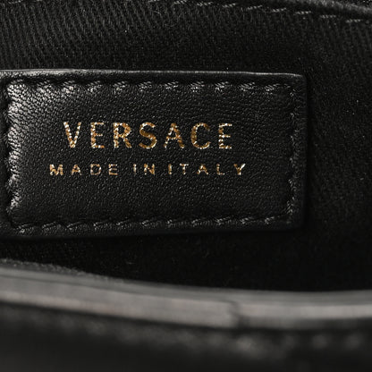 Versace Nappa Quilted La Medusa Chain Crossbody Black 6 of 10