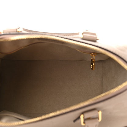 Louis Vuitton Empreinte Monogram Giant Speedy Bandouliere 25 Tourterelle 5 of 9