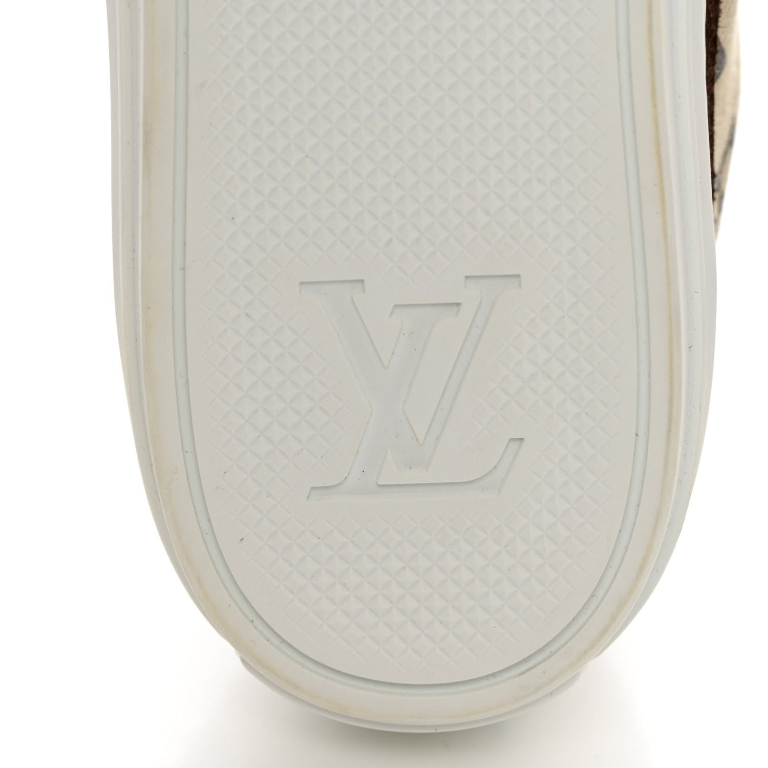 Louis Vuitton Calfskin Monogram Stellar Sneakers 37 Beige 8 of 11