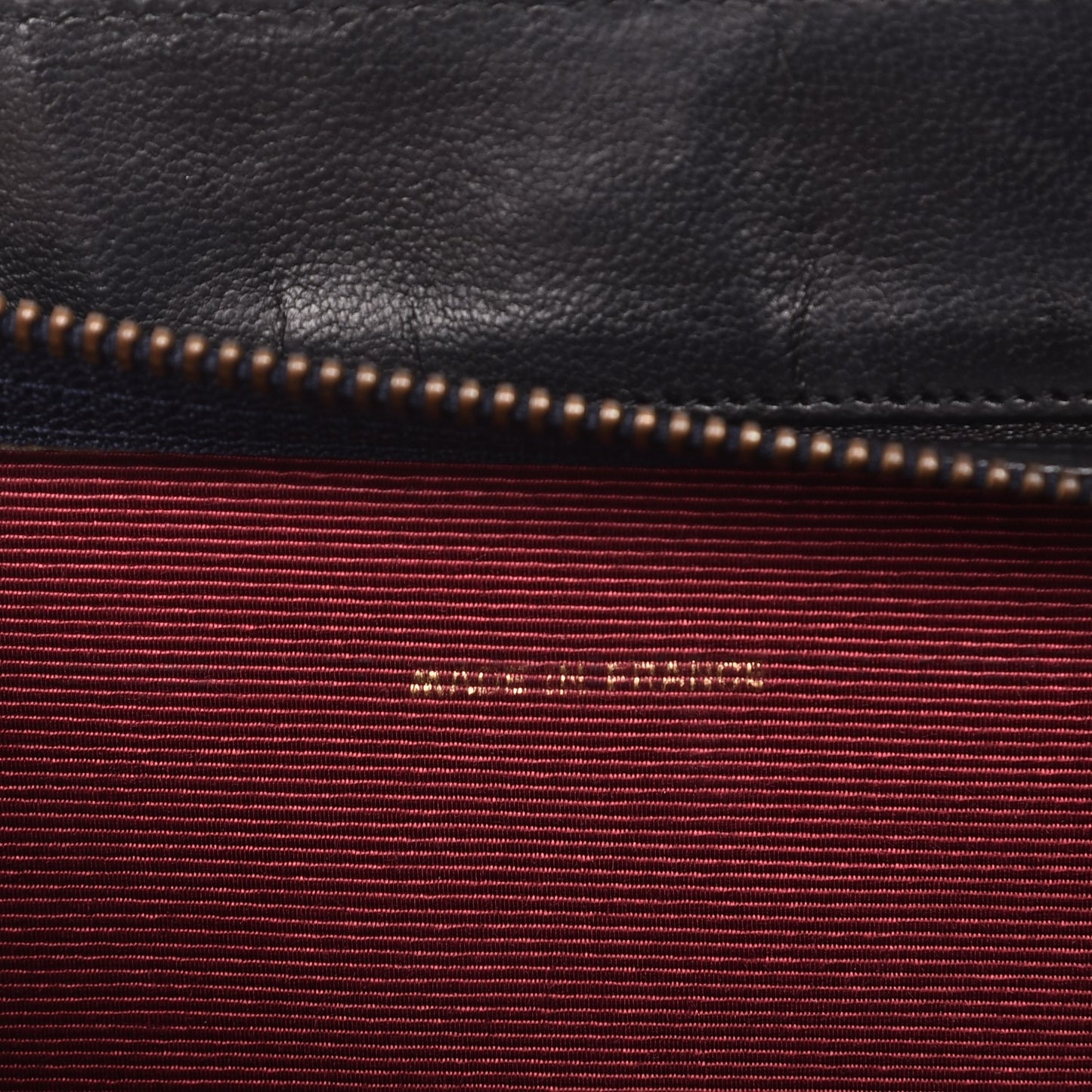 Lambskin Quilted Tassel Chain Bag Black