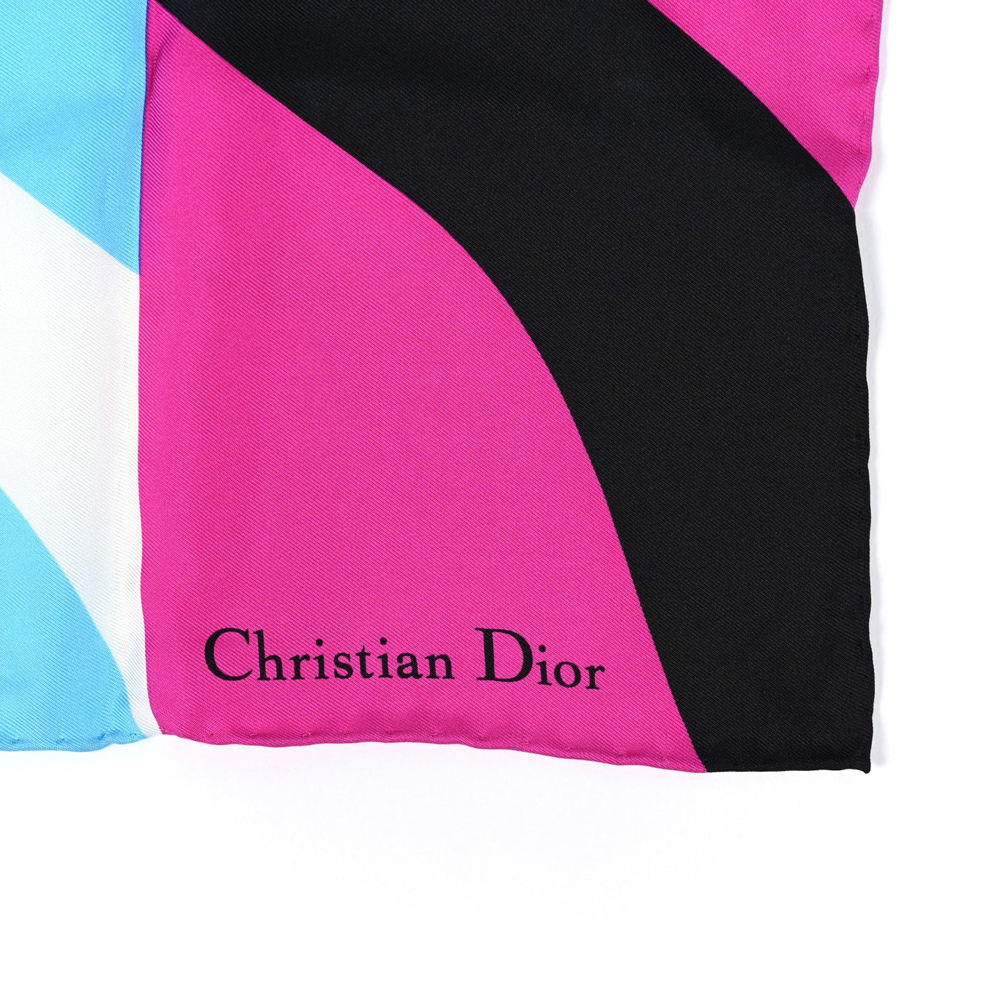 Silk D-Jungle Pop Scarf 90 Blue
