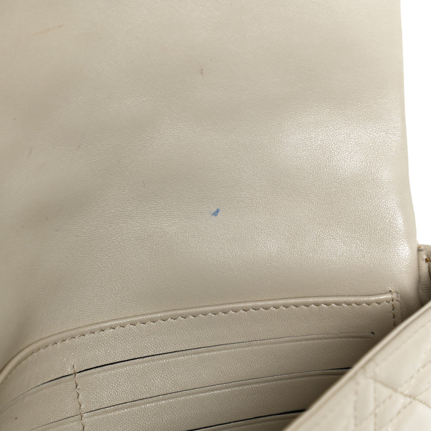 Christian Dior Lambskin Cannage Miss Dior Promenade Pouch Beige 11 of 11