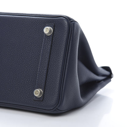 Hermes Togo Birkin 30 Bleu Nuit 11 of 12