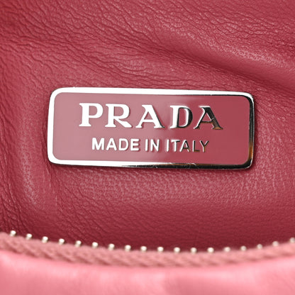 Prada Nappa Soft Padded Re-Edition 2005 Shoulder Bag Begonia 8 of 13