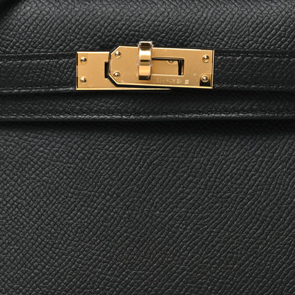 Hermes Epsom Mini Kelly Sellier 20 Black 8 of 11