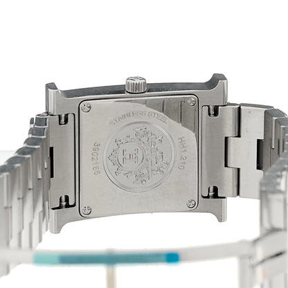Hermes Stainless Steel 21mm Heure H Hour Quartz Watch 4 of 5
