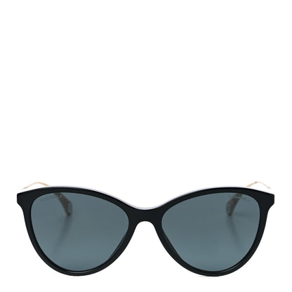 Chanel Acetate Metal Butterfly Sunglasses 5459 Black Gold 2 of 7