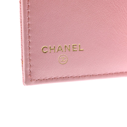 Chanel Iridescent Caviar Quilted Small Flap Wallet Rose Pink 6 of 10