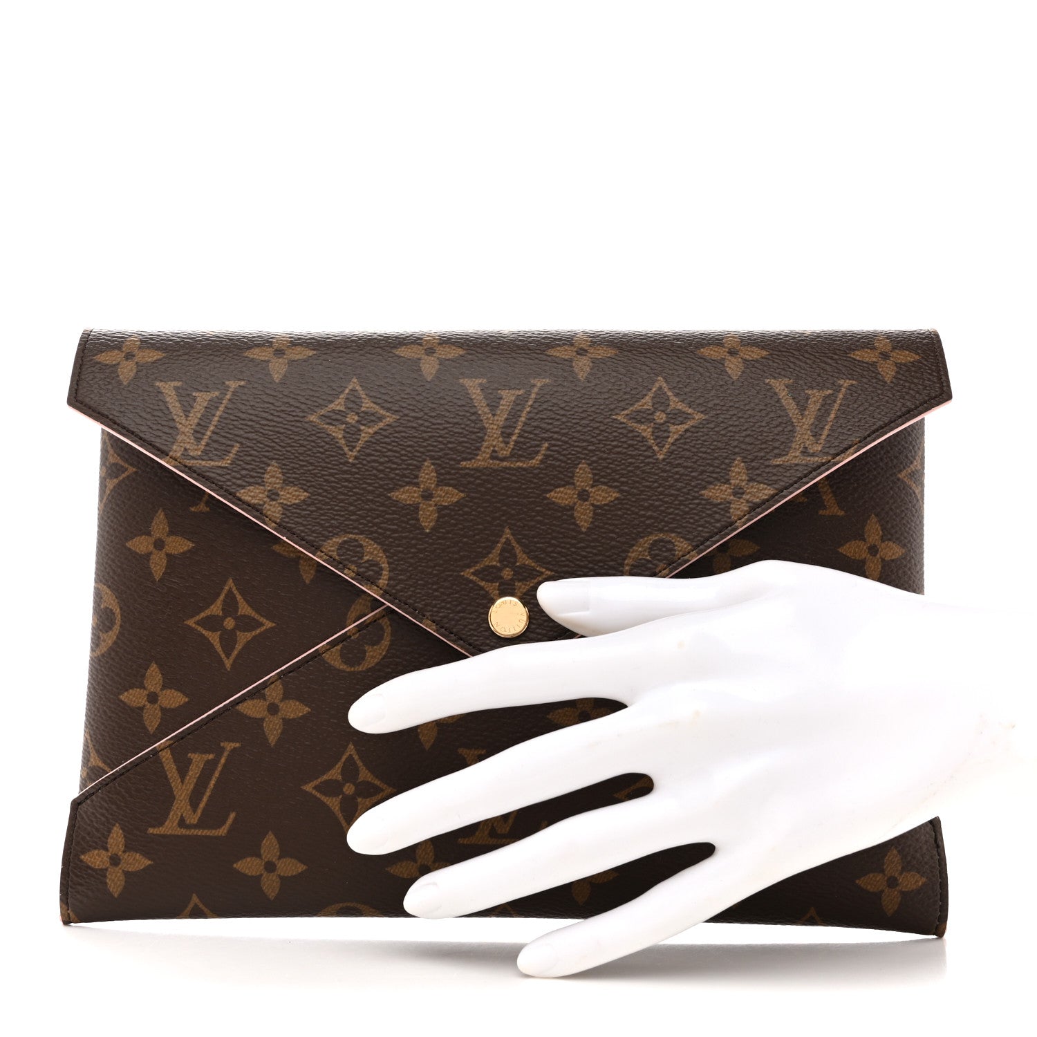 Louis Vuitton Monogram Large Kirigami Pochette Insert Rose Ballerine 2 of 8
