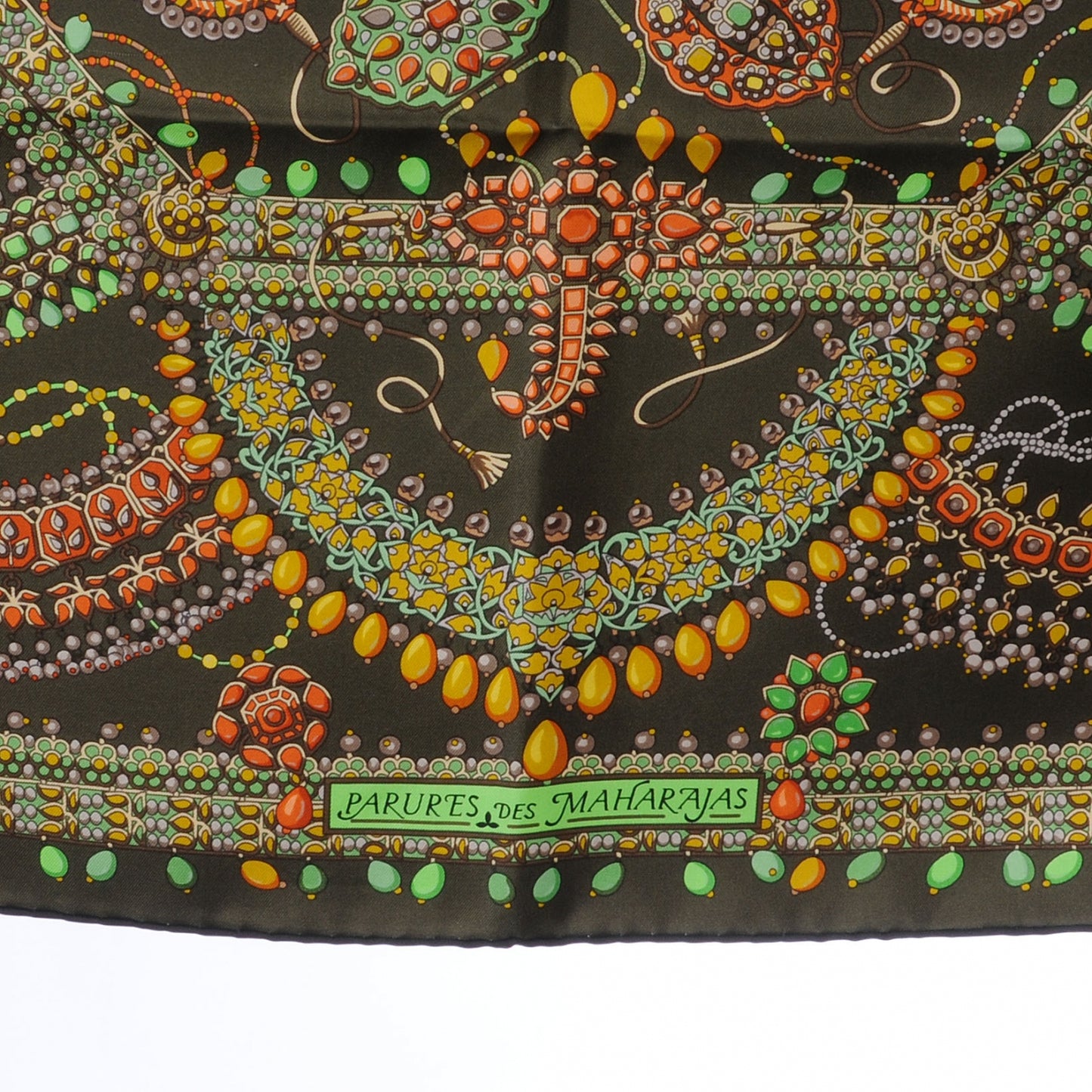 Silk Parures Des Maharajas Scarf 90