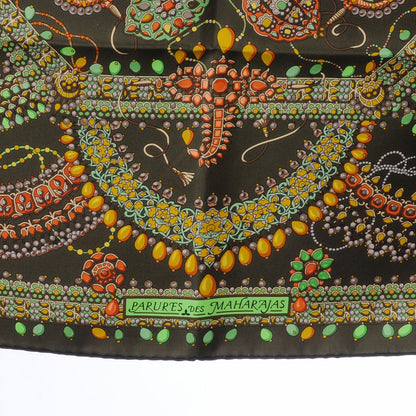 Hermes Silk Parures Des Maharajas Scarf 90 5 of 7