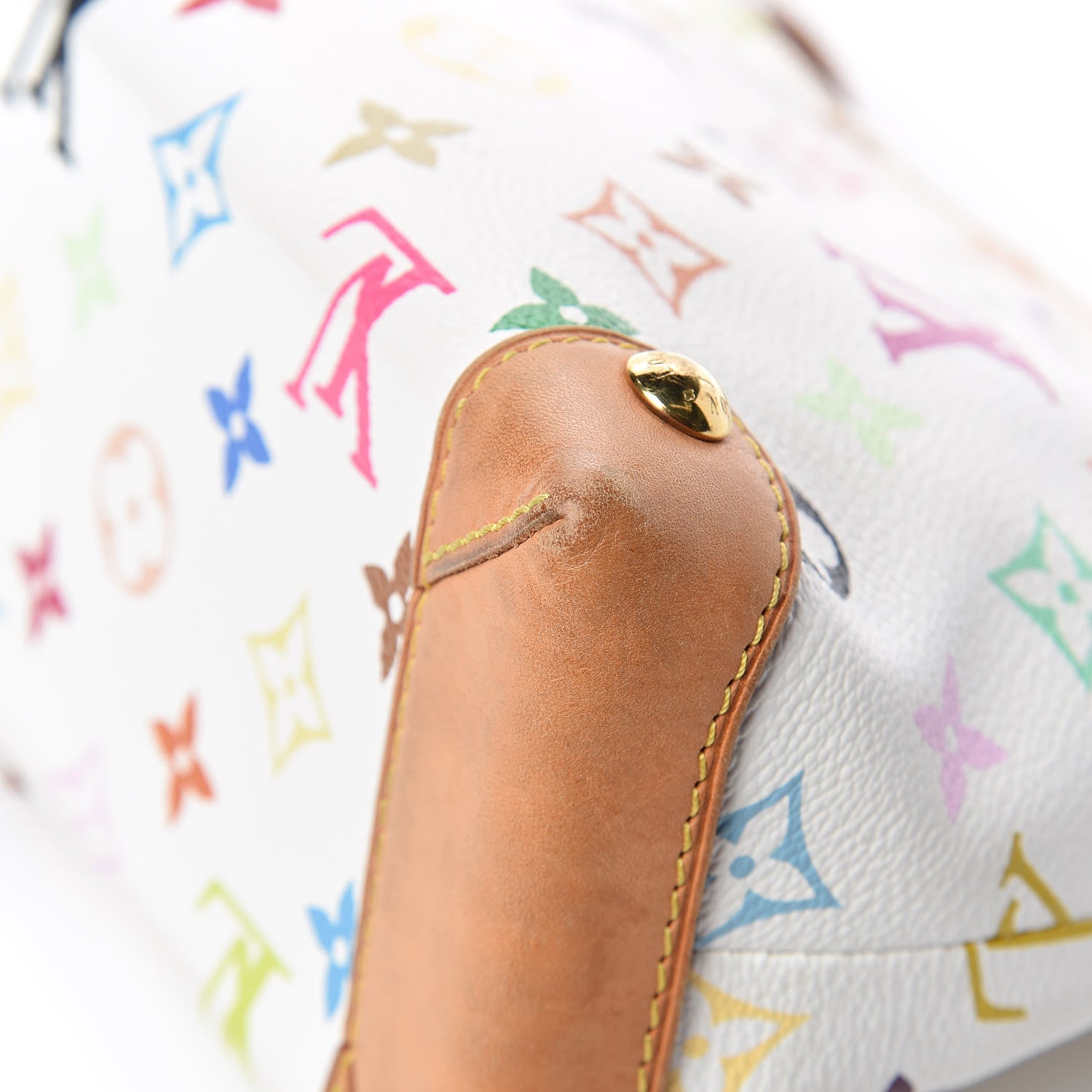 Louis Vuitton Monogram Multicolor Eliza White 8 of 16