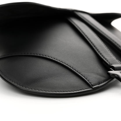 Christian Dior Ultra Matte Calfskin Saddle Belt Bag Black 8 of 10