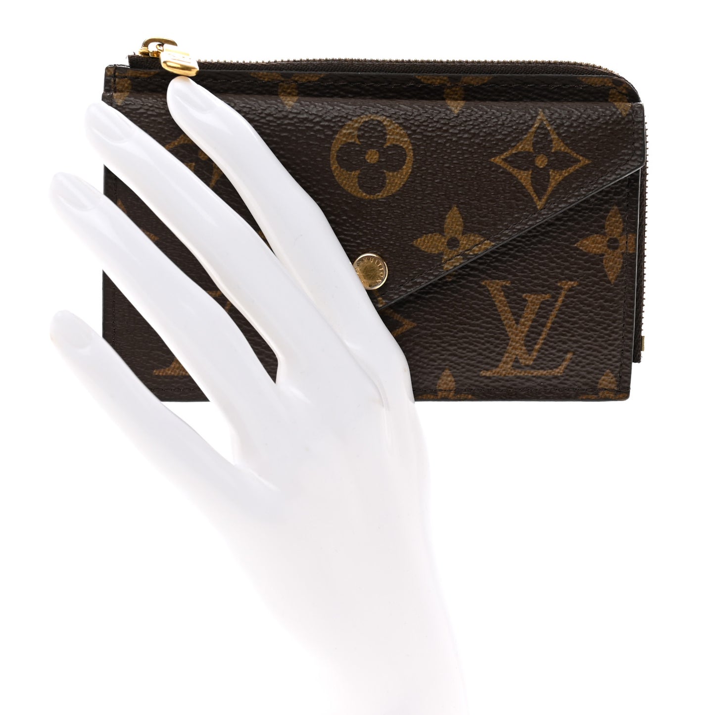 Monogram Recto Verso Card Holder Black