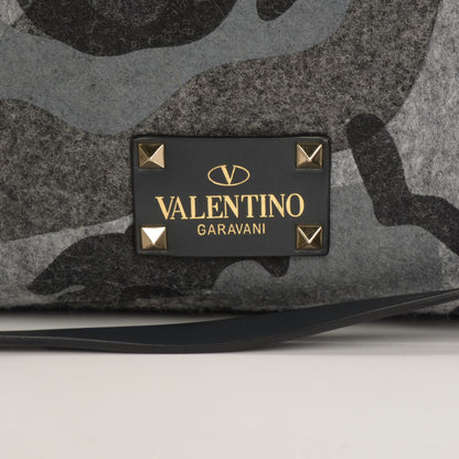 Valentino Garavani Felt Camucouture Tote Grey 8 of 10