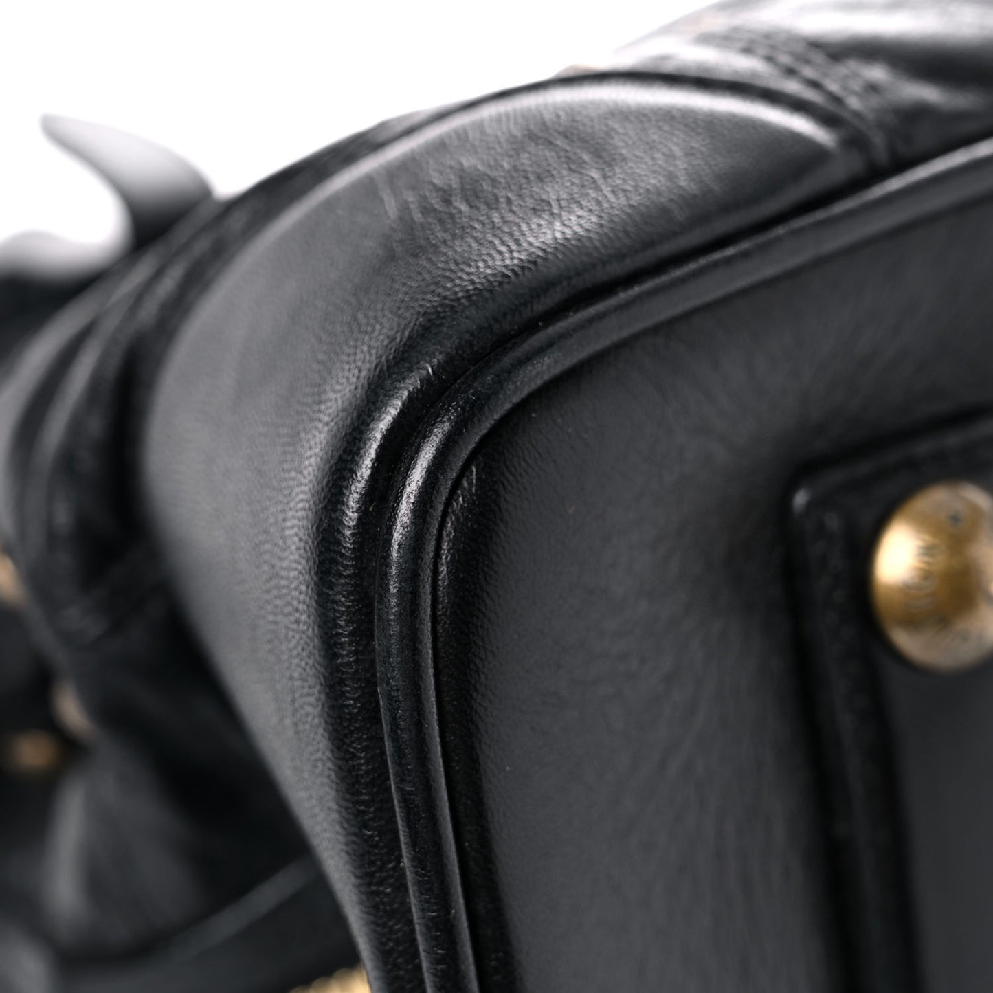 Lambskin Riveting Black