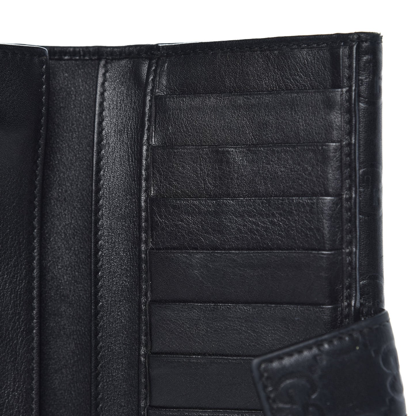 Guccissima Princy Continental Wallet Black