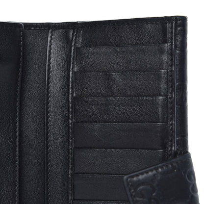 Gucci Guccissima Princy Continental Wallet Black 15 of 16