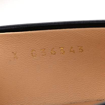 Chanel Calfskin CC Mocassin Loafers 40 Black 6 of 11