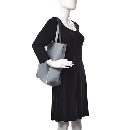 Hermes Taurillon Clemence Double Sens 36 Reversible Tote Bleu Lin Bleu Obscur 2 of 18