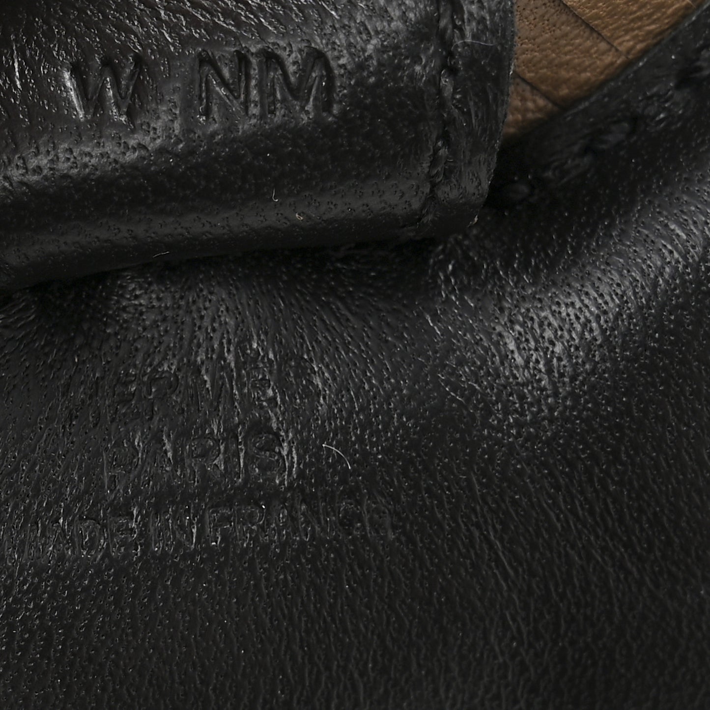 Milo Lambskin Grigri Rodeo Horse Bag Charm PM Black Etoupe