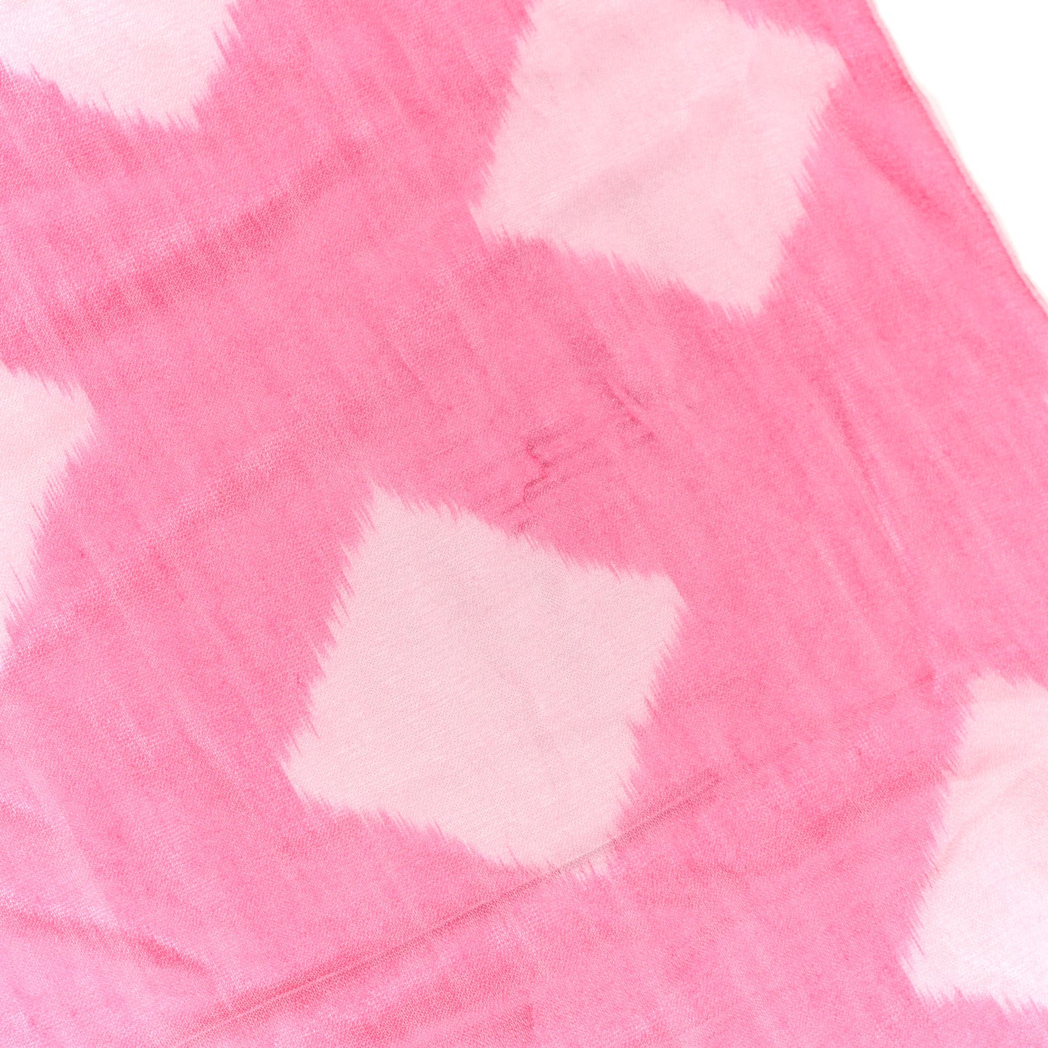 Hermes Silk Cashmere Icat H Net Shawl 140 Rose Pale Fuchsia 3 of 3