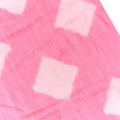 Hermes Silk Cashmere Icat H Net Shawl 140 Rose Pale Fuchsia 3 of 3