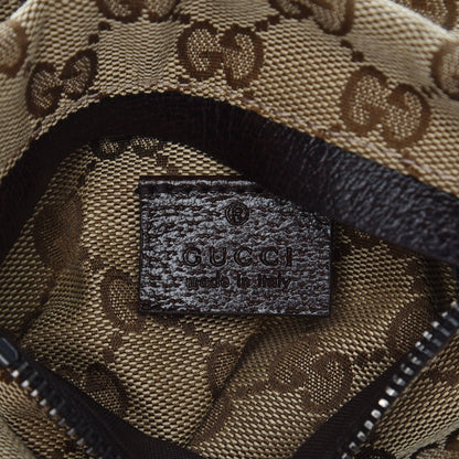 Gucci Monogram Web Belt Bag Dark Brown 8 of 9
