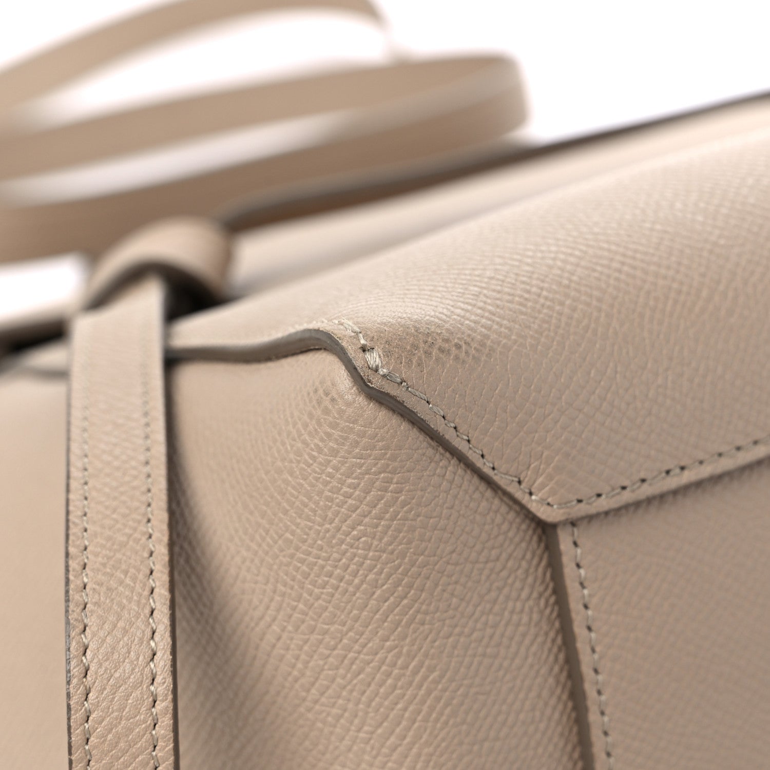Celine Grained Calfskin Mini Belt Bag Light Taupe 9 of 16