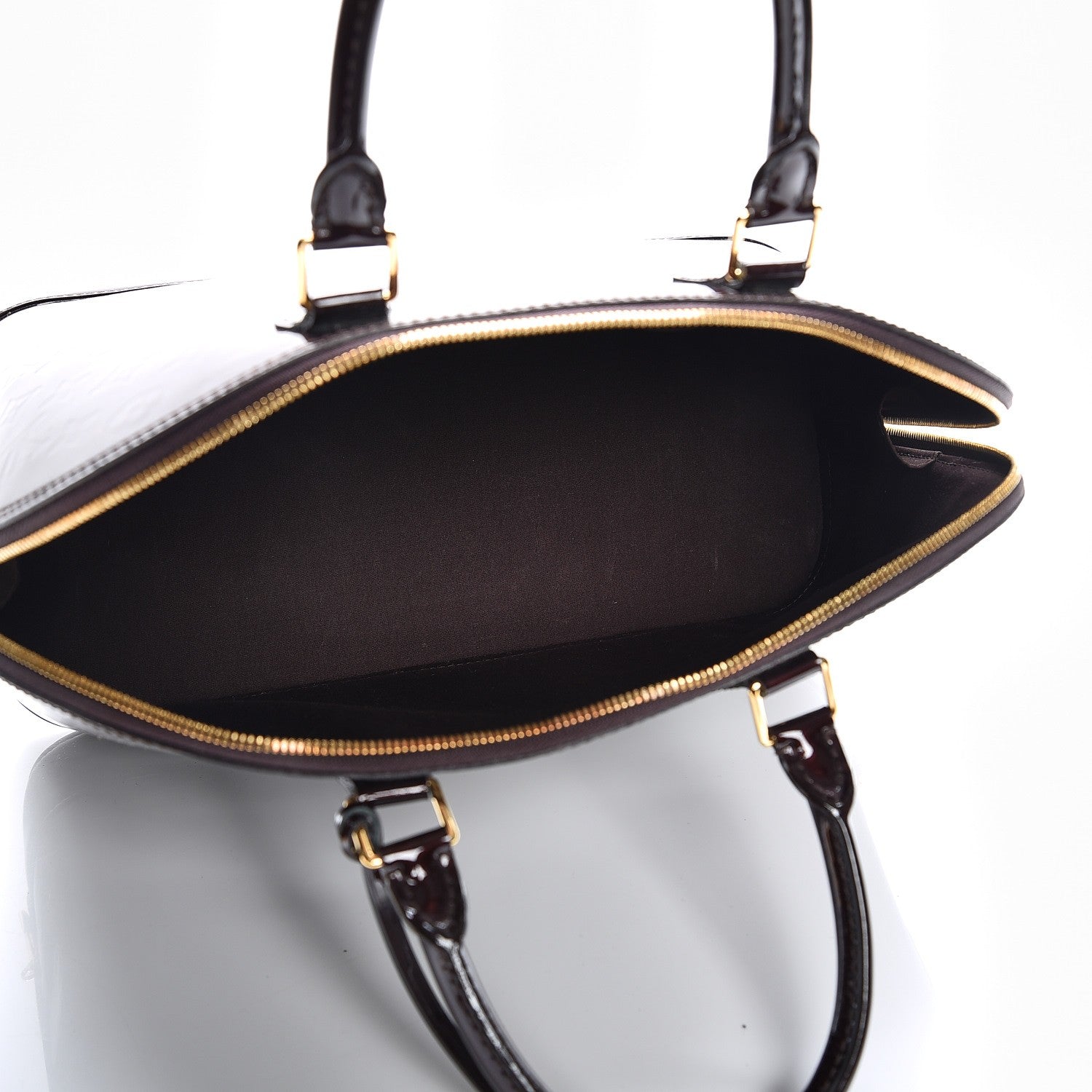 Louis Vuitton Vernis Alma GM Amarante 5 of 8