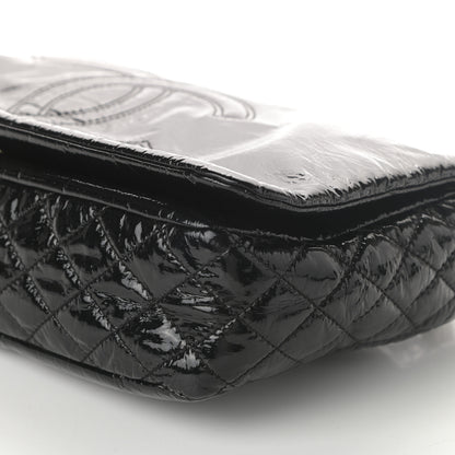 Chanel Vinyl Medium Rock and Chain Flap Black 10 of 10