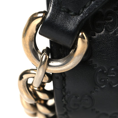 Gucci Soft Microguccissima Mini Emily Chain Shoulder Bag Black 11 of 11