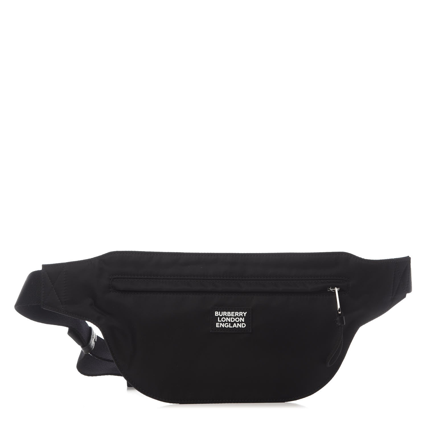 Burberry Econyl Logo Flat Sonny Bum Bag Black 1 of 8