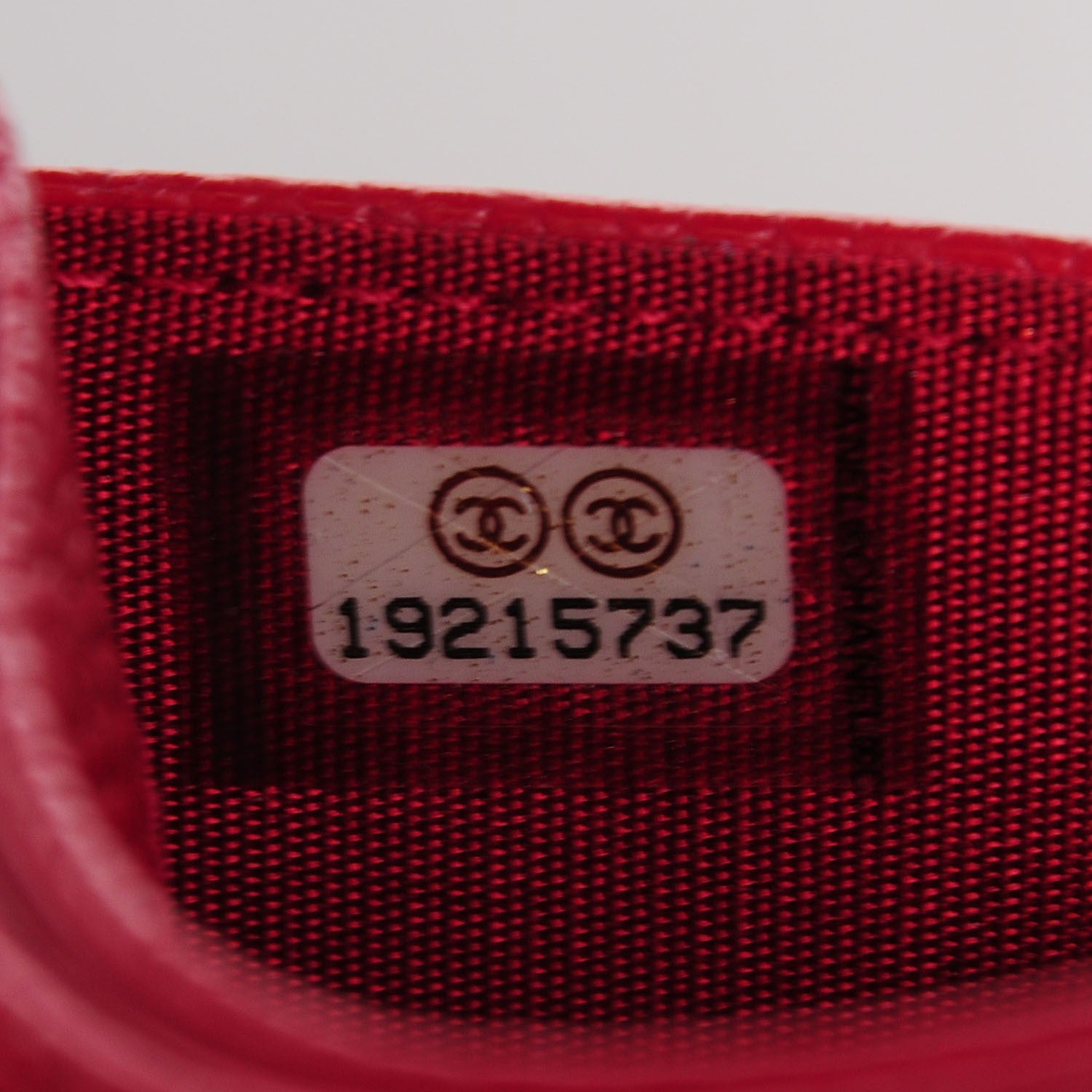 Chanel Caviar Timeless CC Card Holder Red 7 of 8
