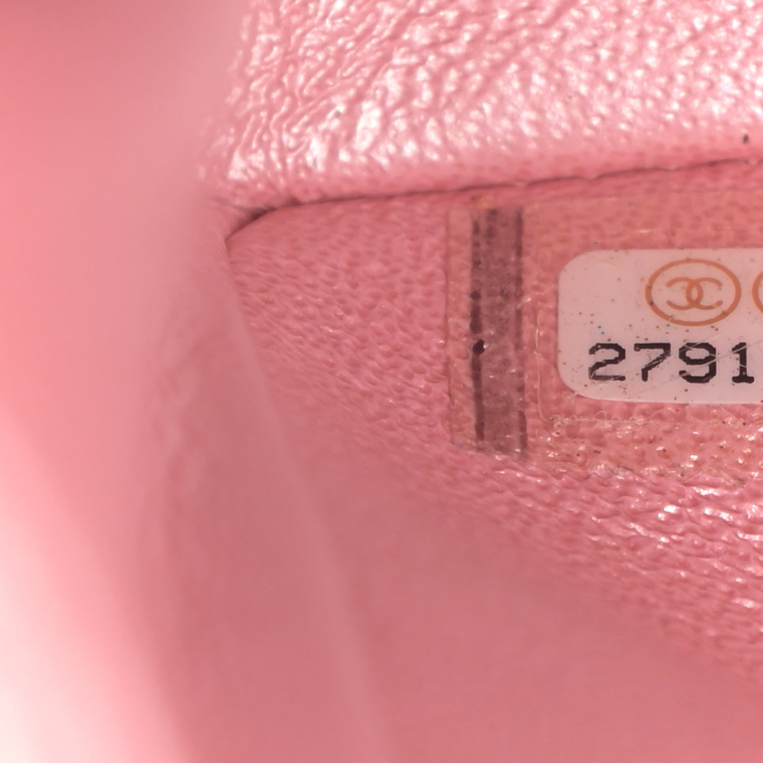 Chanel Iridescent Caviar Quilted Medium Double Flap Rose Pink 7 of 11