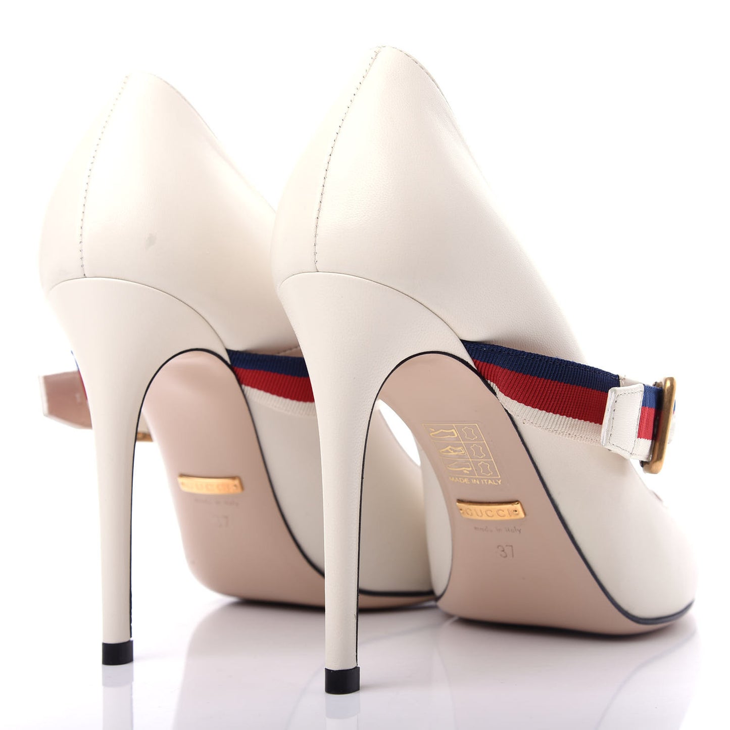 Malaga Kid Sylvie High Heel Pumps 37 White