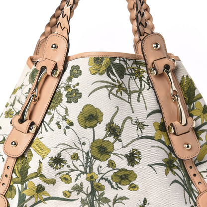 Gucci Canvas Small Floral Flora Pelham Shoulder Bag Beige 12 of 12