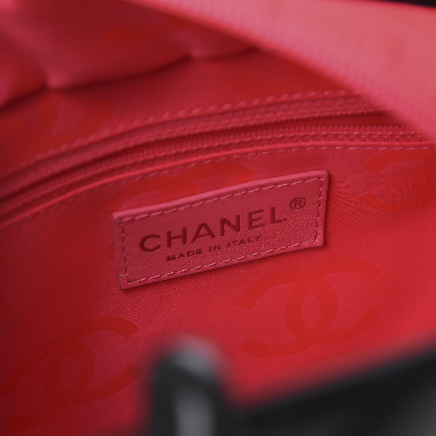 Chanel Calfskin Quilted Medium Cambon Tote Black 5 of 11