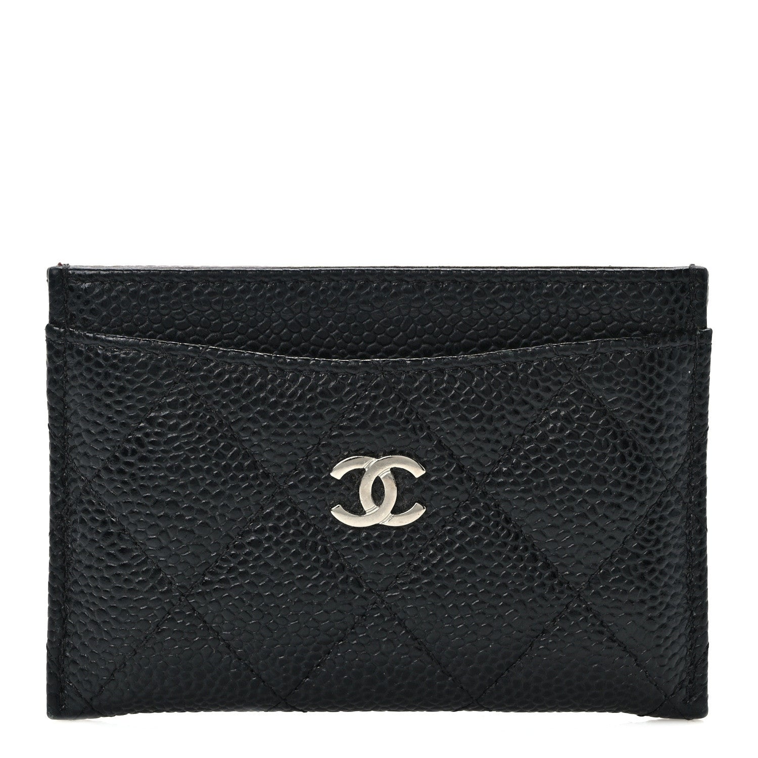 Chanel Caviar Quilted Card Holder Black 1 of 8
