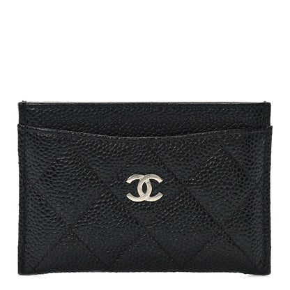 Chanel Caviar Quilted Card Holder Black 1 of 8