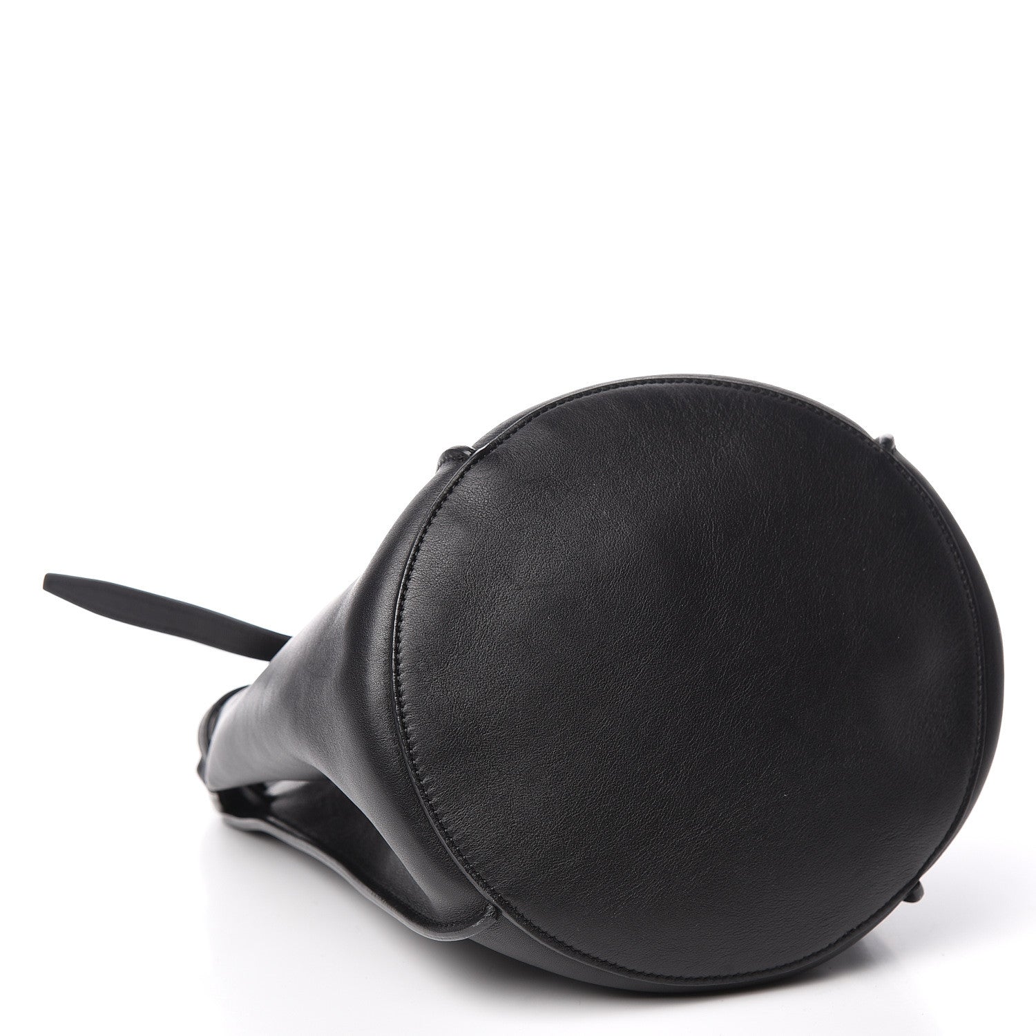 Celine Smooth Calfskin Long Strap Big Bucket Bag Black 4 of 11