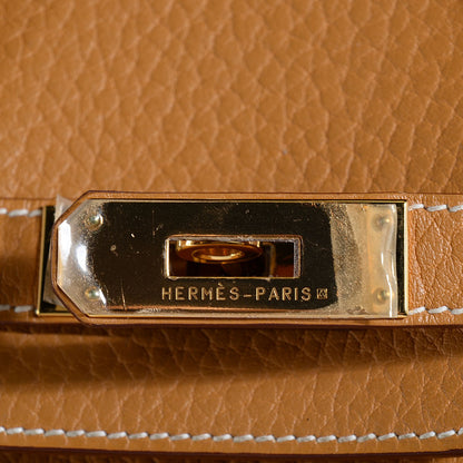 Hermes Fjord Birkin 35 Natural Sable 8 of 26