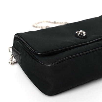 Alexander McQueen Nylon Skull Small Crossbody Bag Black 8 of 9